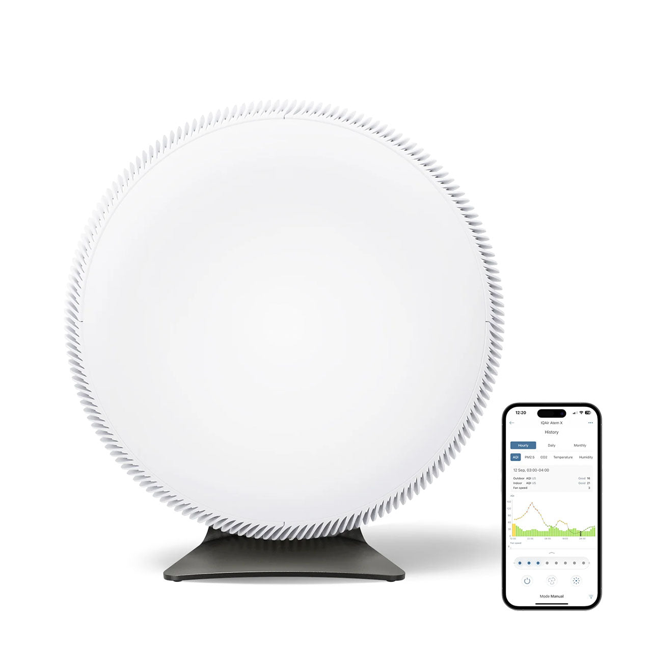 IQAir Luftreiniger Atem X CF - Softsan