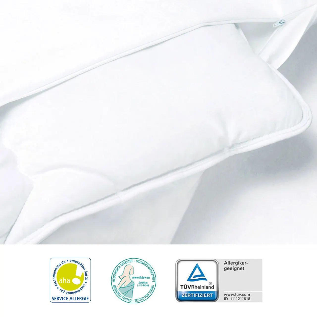 Softsan® Protect Plus Anti Milben Bettdecken Encasing Maßanfertigung | Schutzbezug für Allergiker - Softsan