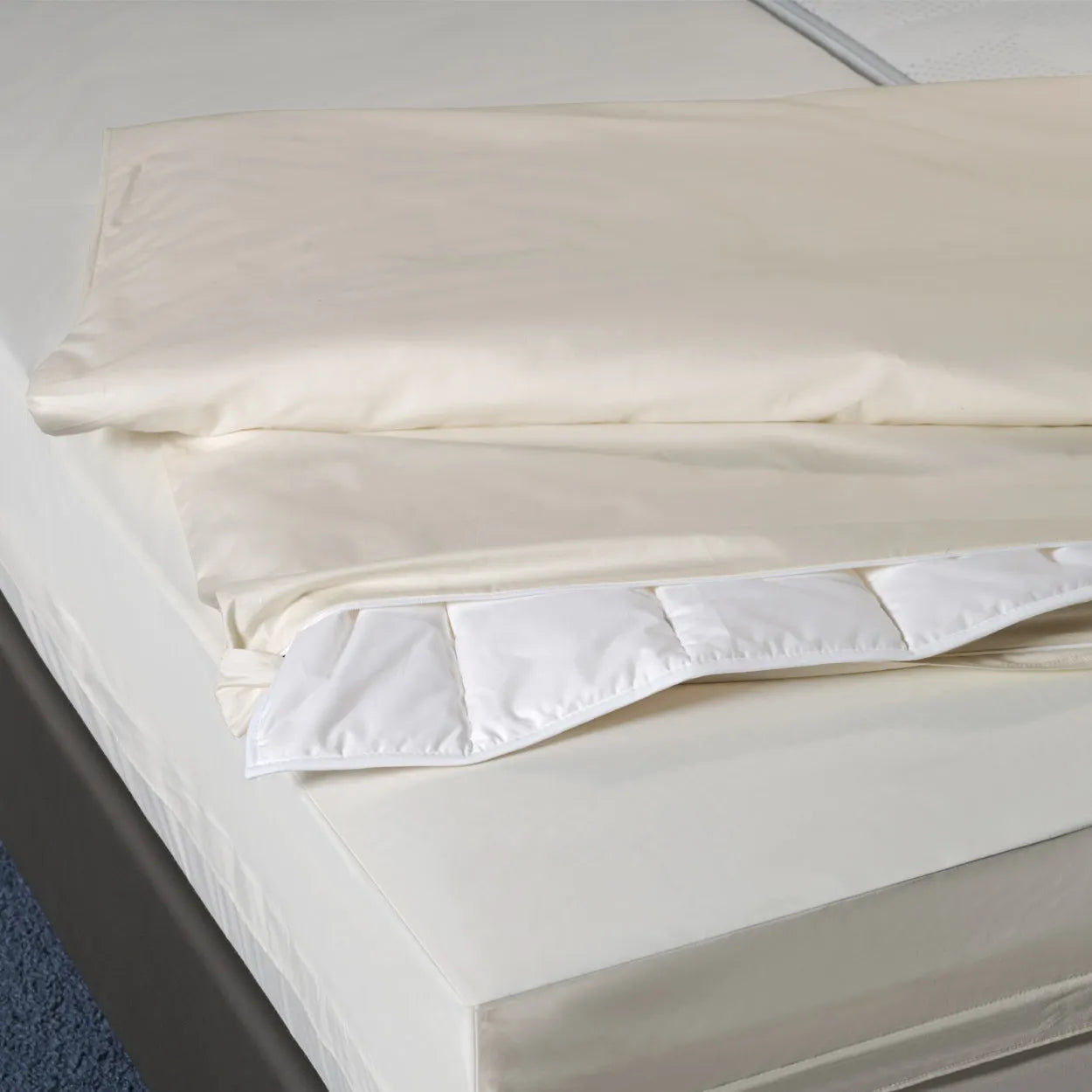 Softsan® Encasing für Bettdecken aus Bio Baumwolle | Schutzbezug für Allergiker - Softsan