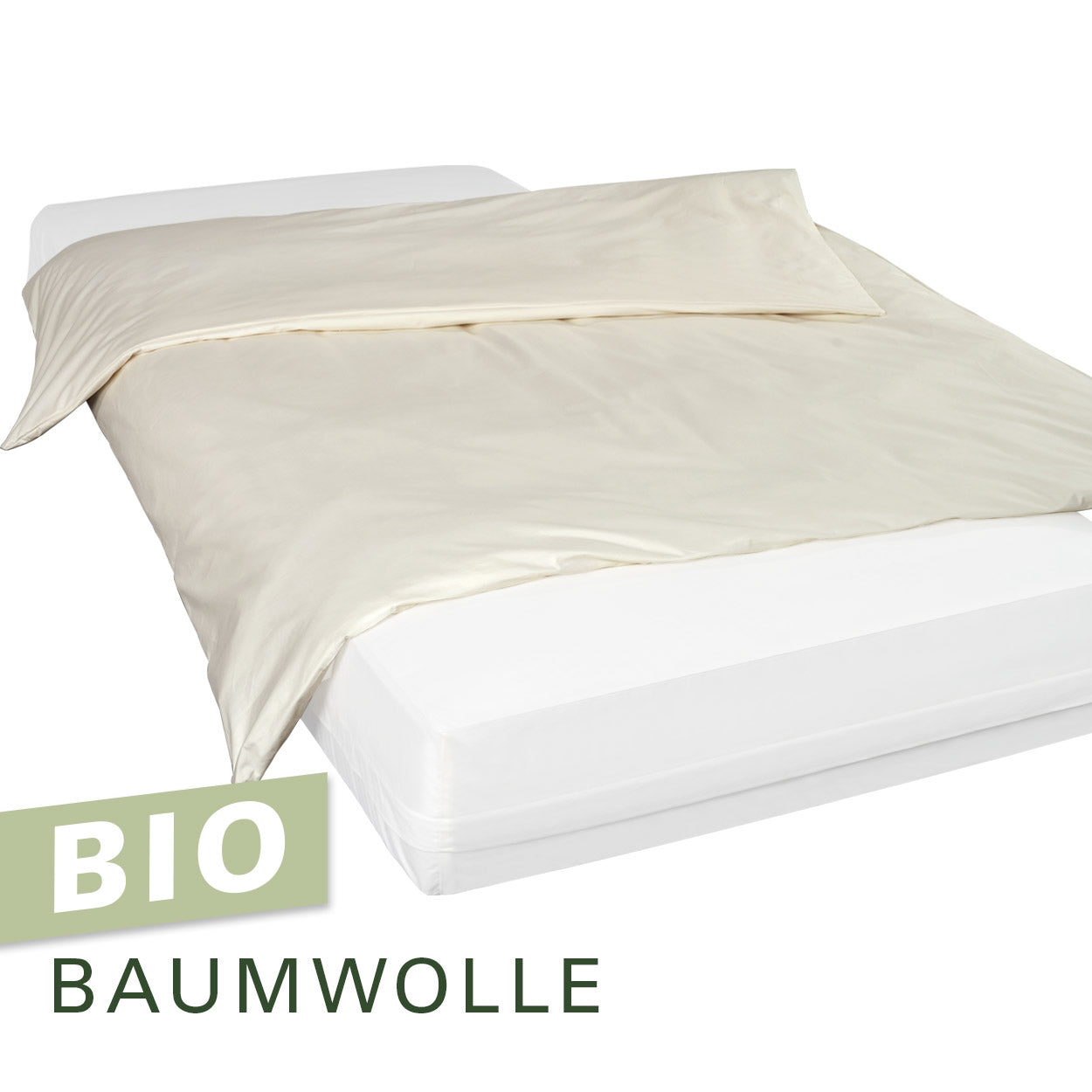 Softsan® Encasing für Bettdecken aus Bio Baumwolle | Schutzbezug für Allergiker - Softsan