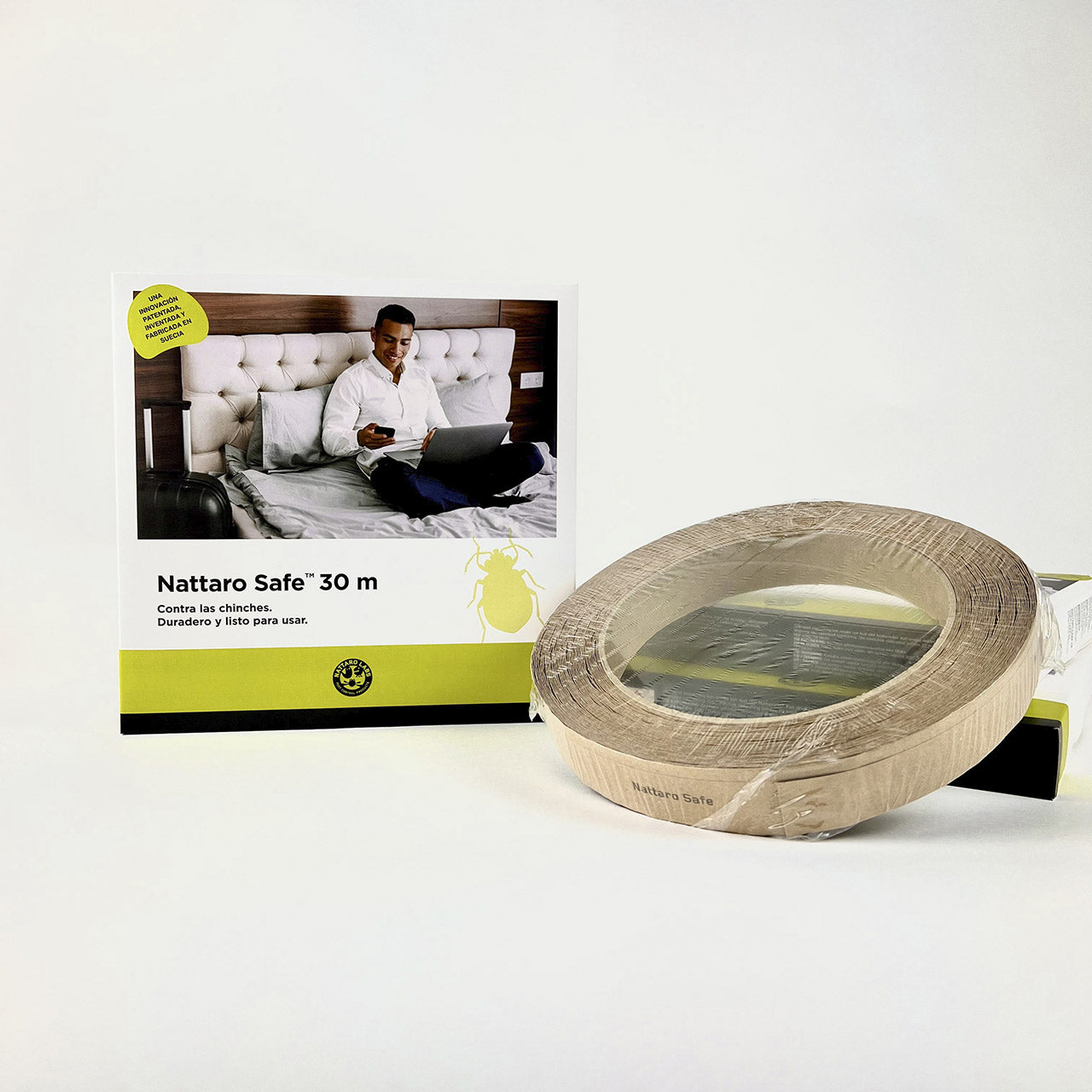 Nattaro Safe® Bettwanzen Klebeband / Tape mit Kieselgur - Softsan