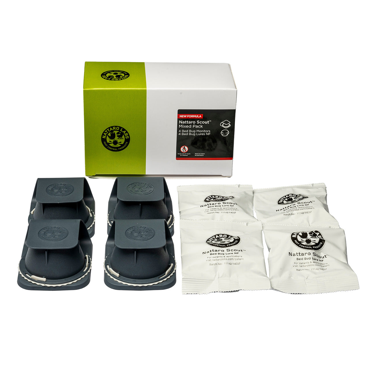 Nattaro Scout® Bettwanzen Erkennungs-Falle mit Lockstoff - Softsan